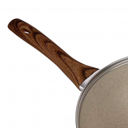 Beige granite frying pan 26 cm