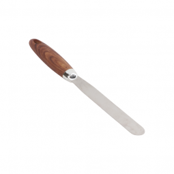 Cake decorating spoon with wooden handle, 30 cm
