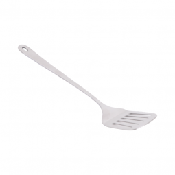 Scoop spoon with steel holes, 39 cm