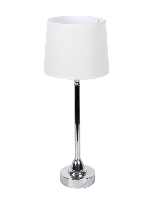 Decorative lampshade with silver base 44 cm