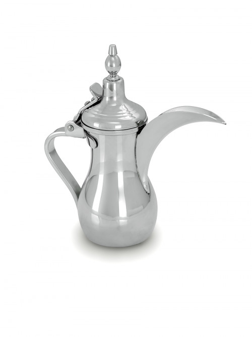 Arabic coffee serving set silver color 5 pieces