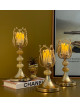 Gold /candlestick with a round base
