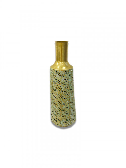 Gold metal flower pot size: 51*18 cm
