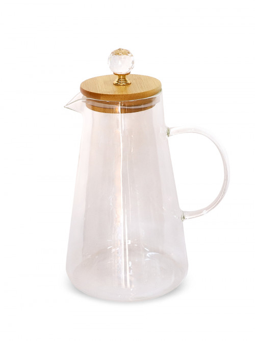 1.5 liter clear glass jug