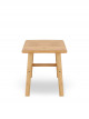 Wooden serving table size: 25*24*18 cm