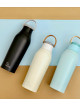 Steel bottle with a modern and modern design to save your drink, capacity is 400 ml