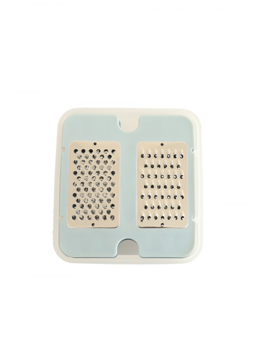 4 in 1 multipurpose grater with brown bowl