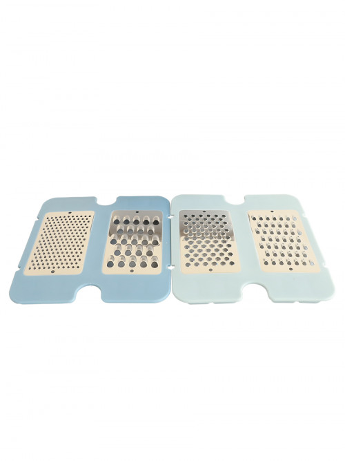 4 in 1 multipurpose grater with brown bowl