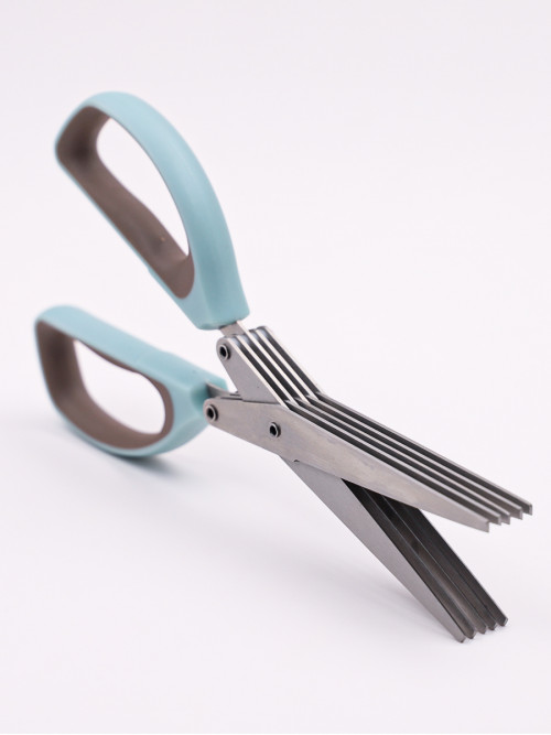 8 blades fast cutting household scissors