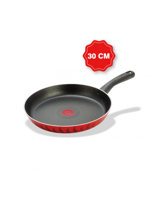 Tefal fry pan Round Red/Black 30 cm