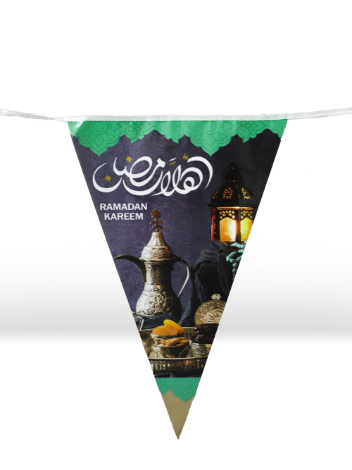 Ornamental hangings with Ramadan decoration with the phrase “Welcome Ramadan” 2.5 meters