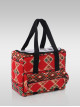 Insulated bag for meals and trips, heat and cold, red, size: 32 * 37 * 22 cm