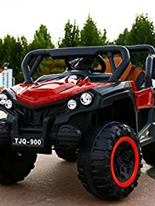 Electric Ride On Jeep For Kids With Strong Motor And Remote Control 