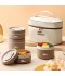 Lunch box food container consisting of 4 boxes - elegant bag