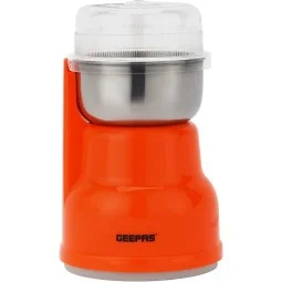 Coffee grinder with stainless steel blade. Geepas. Capacity: 40 grams. 150 watts. GCG41018