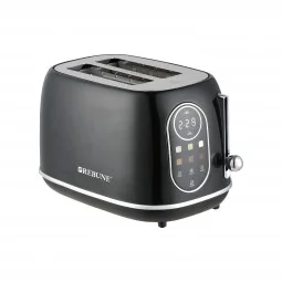 Ribbon 2-Slice Toaster 800W - LED Digital Display - Black - RE-5-087