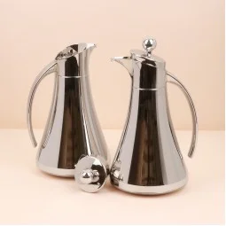 Luxury Royal Hospitality Thermos Set for Coffee and Tea - 1 Liter + 1 Liter - 2S1UU100125 Luxury Royal Hospitality Thermos Set for Coffee and Tea - 1 Liter + 1 Liter - 2S1UU100125