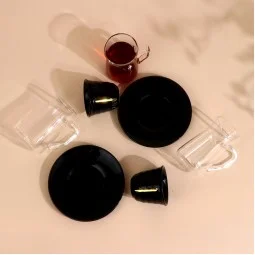 Elegant coffee and tea cup set - 36 pieces - 2G1TT100015