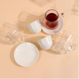 Uniquely designed coffee and tea cup set - 36 pieces - 2S1MM100455