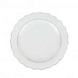 Elegant glass dining set - 24 pieces