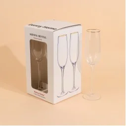 Uniquely designed juice glass set - 4 pieces - 2S1TT300118