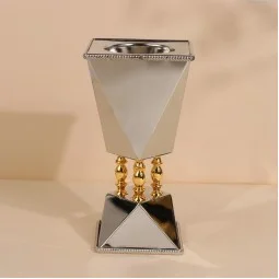 Luxury decorative stainless steel incense burner - 2S1R200132
