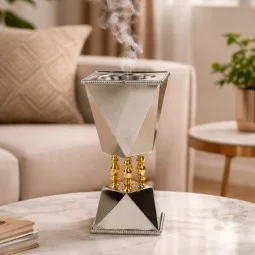 Luxury decorative stainless steel incense burner - 2S1R200132 Luxury decorative stainless steel incense burner - 2S1R200132