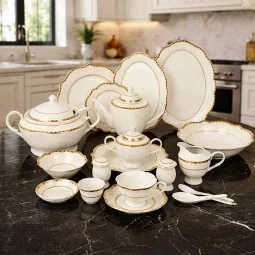 Premium Dinnerware Set - 70 Pieces - 2S1MM100089