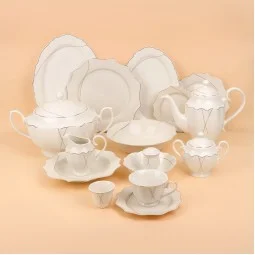 Classic Luxury Dinnerware Set - 6 Persons - 63 Pieces - 2S1MM100260