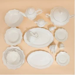 Classic Luxury Dinnerware Set - 6 Persons - 63 Pieces - 2S1MM100261 Classic Luxury Dinnerware Set - 6 Persons - 63 Pieces - 2S1MM100261