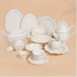 Classic Luxury Dinnerware Set - 6 Persons - 63 Pieces - 2S1MM100261
