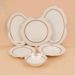 Classic Luxury Dinnerware Set - 6 Persons - 72 Pieces - 2S1MM100283