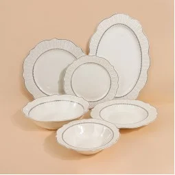Elegant luxury dinner set - 26 pieces - 2S1MM100345
