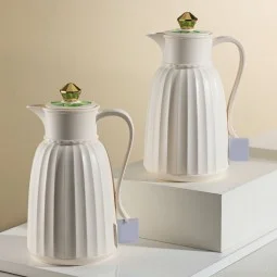 Noor Thermos Set - Sugar Color - 1.0 Liter