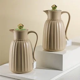 Noor Thermos Set - Beige - 1.0 Liter