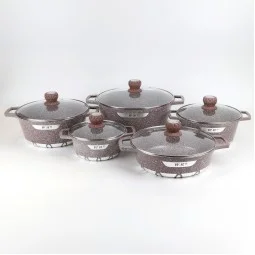 طقم قدور جرانيت 12 قطع - 2S1AA100051