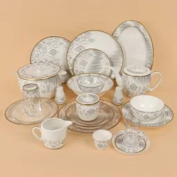 Luxury 69-piece dinnerware set - 2S1MM100275