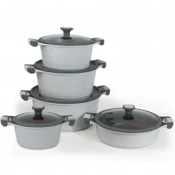 Distinctive design granite cookware set - 10 pieces
