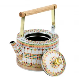 2L Engraved Steel Teapot - 2UU29-221