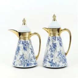 Tulin Tea Coffee Thermos Set - 0.7L / 1L - Floral