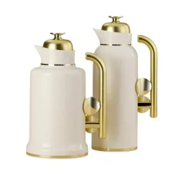 Elegant coffee and tea thermos set / (1 liter - 1 liters)