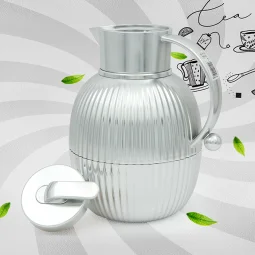 Lover Tea Thermos - Matte Silver - 1 L
