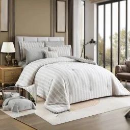 Luxurious and uniquely designed duvet set, 170 x 230 cm, single size - 4 pieces - 2GG4-A05-167
