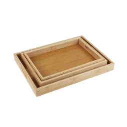 Wooden tabasi set - 3 pieces