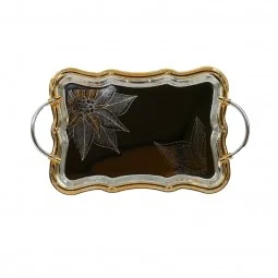 Al Jannah Steel Tile Set - Leather in Silver - Pix