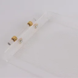 Elegant acrylic presentation set - transparent - 45 x 30 cm