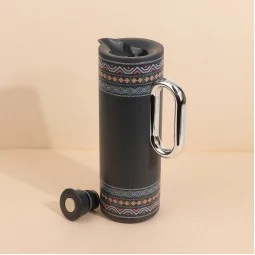 Elegant hospitality thermos with a distinctive design - Push-button - 1 liter - 2G1B200153
