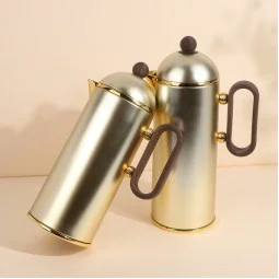 Luxury Hospitality Thermos Set for Coffee and Tea - 1 Liter + 0.8 Liter Capacity - 2G1BB200196