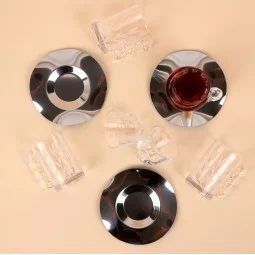 Coffee and tea cup set - 18 pieces - 2M1TT100197
