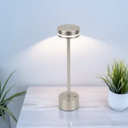 Touch Charging Table Lamp Silver - 2GG12-129
